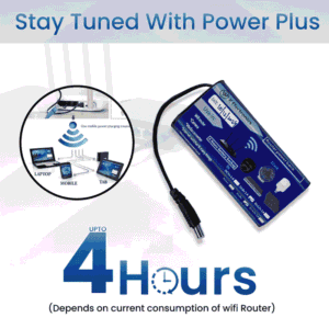 WiFi Router UPS Power Bank 9 Volts - 4 Hours Guaranteed Backup - Tp Link Tenda PTCL & Other Routers