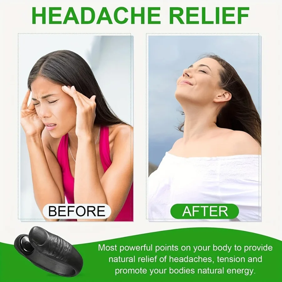Sugar Control LI4 Acupressure Hand Clip | Stress & Migraine Relief | Random Color - Image 3